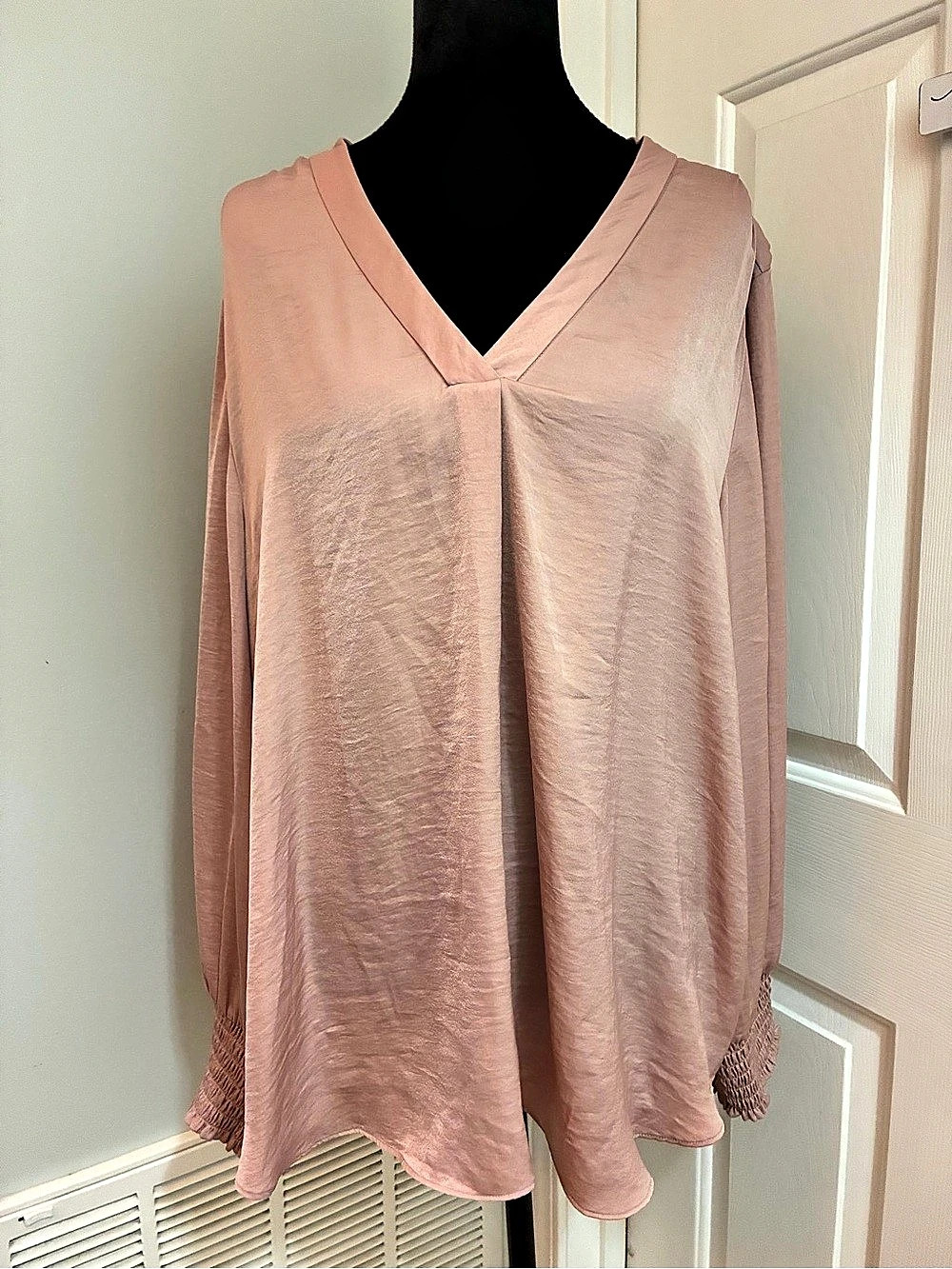 Alfani Women's Blouse Pink XXL